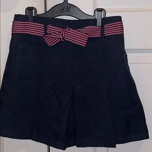 Girl’s Navy Uniform Skort